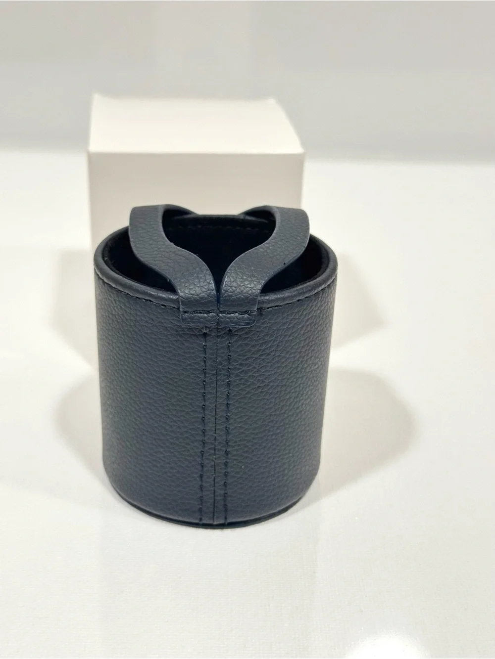 RARE Dior Beauty Gift Dark Blue Small Pen/Brush Holder Pouch New In Box
